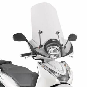 Windschild - transparent - 510 x 660 mm (HxB) - ABE 38665 - für Honda SH Mode 125