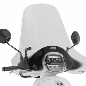 Windschild transparent, 740 mm hoch, 630 mm breit für verschiedene Modelle, ohne ABE