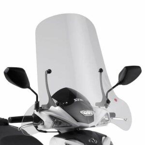 Windschild transparent, 620 mm hoch, 710 mm breit für SYM Symphony SR 50-125-151, ohne ABE