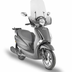 Windschild transparent, 495x655 mm (HxB) für Yamaha D’elight 125, ohne ABE