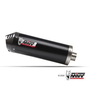 MIVV OVAL Edelstahl schwarz YAMAHA T-MAX 560 22-23