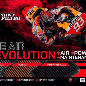 Sprintfilter P08 mit Carbonrahmen MV AGUSTA F3 675/800 12-