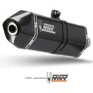 MIVV Speed Edge Edelstahl schwarz Honda CRF 1000 L African Twin 16