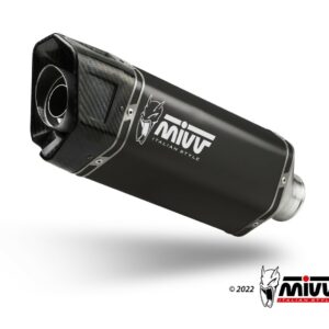 MIVV SR-1 Edelstahl schwarzSUZUKI GSX-8 S 22-23