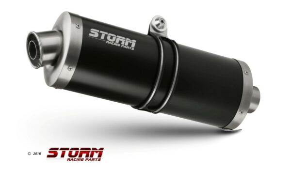 Storm by MIVV OVAL schwarz Honda CBR 900 RR´02/03