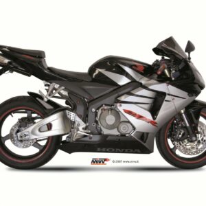 MIVV Suono Edelstahl schwarz Honda CBR 600 RR 05-06