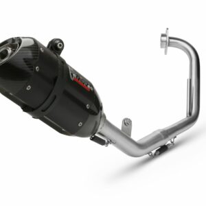 MIVV Suono Edelstahl schwarz Yamaha YZF 125 08-13