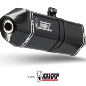 MIVV Speed Edge Edelstahl schwarz Yamaha T-MAX 530 12-16