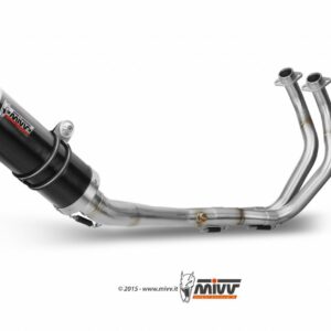 MIVV GP Edelstahl schwarz Hochgelegt YAMAHA MT-07-FZ-07 14-22