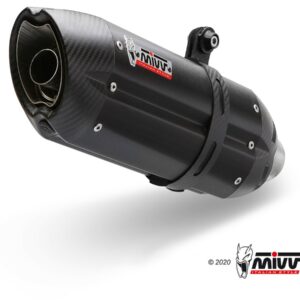 MIVV Suono Edelstahl schwarz Yamaha YZF-R25 15-21 - YZF-R3 15-21