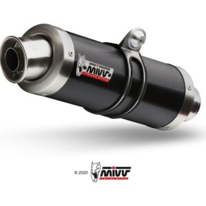 MIVV GP Edelstahl schwarz Yamaha YZF-R25 15-21 - YZF-R3 15-21