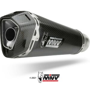 MIVV Komplettanlage Delta Race Carbon Yamaha MT-09/FZ-09 21-23