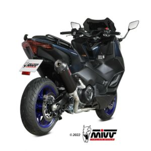MIVV OVAL Edelstahl schwarz YAMAHA T-MAX 560 22-23