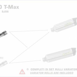 71390MI-Arrow Racing Krümmer Yamaha YP 500 T-MAX 08-11