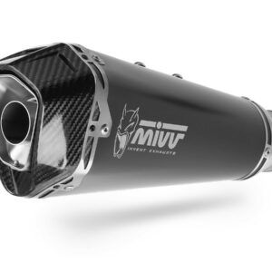 MIVV Delta Race Edelstahl Schwarz KAWASAKI Versys 1000 2019 >