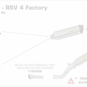 71406MI-Arrow Zwischenrohr für Originalkrümmer Aprilia TUONO V4R / V4R APRC 11-1
