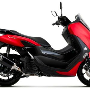 Arrow Urban Schwarz mit Edelstahlendkappe Yamaha NMAX 125 21-22