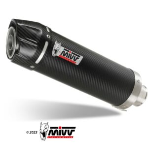 MIVV GP-C Carbon mit Carbonendkappe KAWASAKI Z750 2007 > 2014
