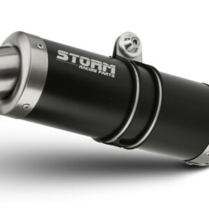 Storm by MIVV GP Edelstahl schwarz KTM Duke 125 21-