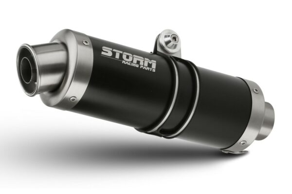 Storm by MIVV GP Edelstahl schwarz KTM Duke 125 21-