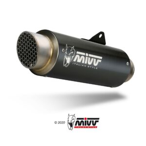 MIVV GPPro Edelstahl schwarz KTM Duke 125 21-