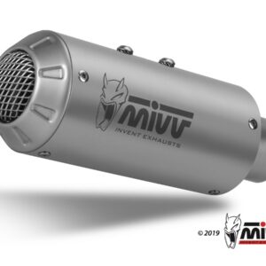 MIVV MK3 Edelstahl DUCATI MONSTER 1200 17-21
