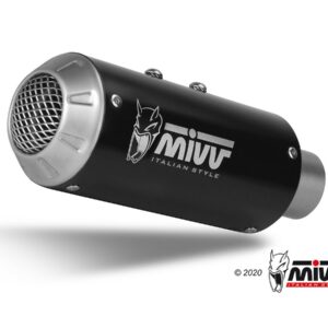 MIVV MK3 Edelstahl schwarz KTM Duke 125 21-