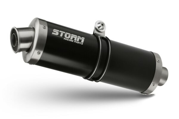 Storm by MIVV OVAL schwarz HONDA VFR 800 1998 > 2000
