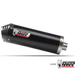 MIVV Oval Edelstahl schwarz KTM 690 SMC R 20-21
