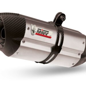 MIVV Suono Edelstahl Triumph Speed Triple 1050 16-